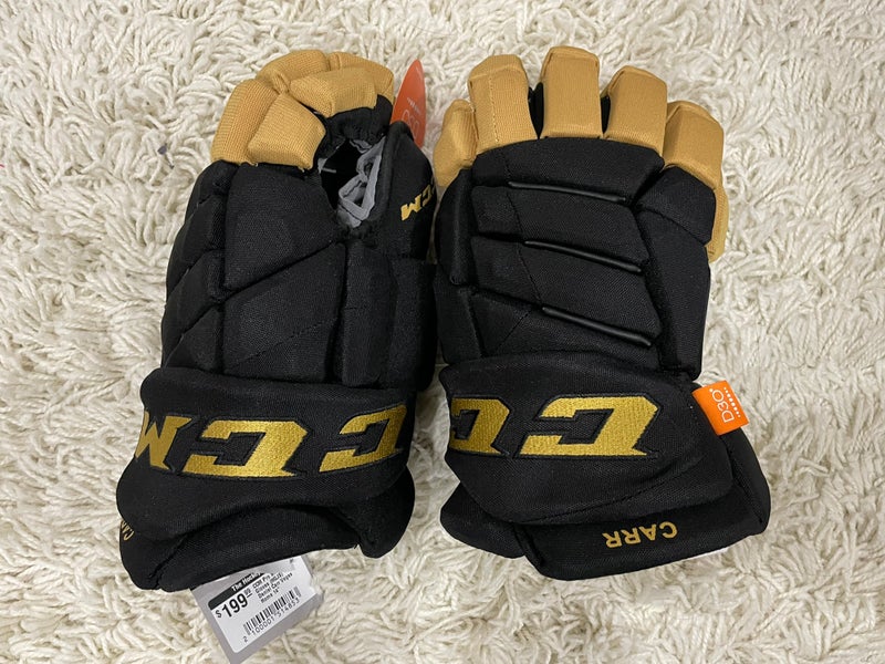 CCM HGPJSSP Pro Stock Hockey Gloves - Daniel Carr - Vegas Golden Knights Home 14