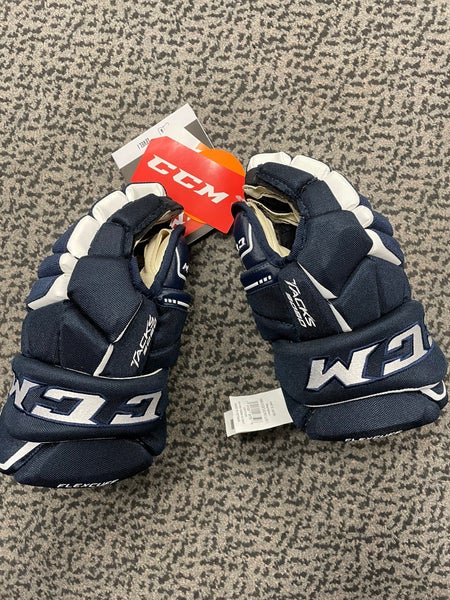 CCM Navy 11” 9080 hockey gloves
