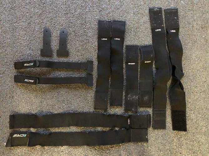 Bauer CRS Replacement Goalie Pad Elastic Velcro Straps