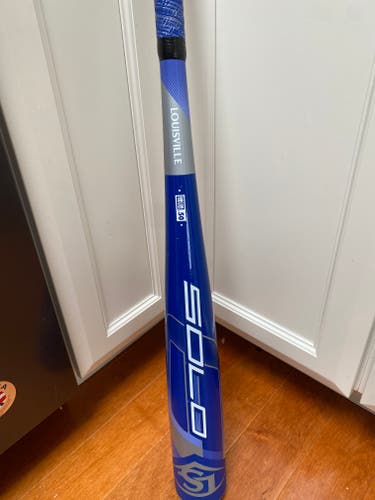 Used BBCOR Certified 2020 Louisville Slugger Alloy Solo Bat (-3) 27 oz 30"