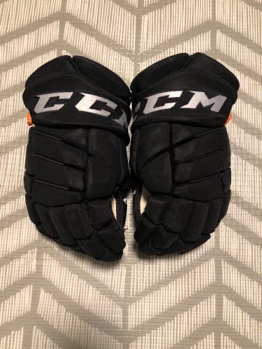 Lightly Used CCM 14" Pro Stock Jetspeed FT1 Gloves