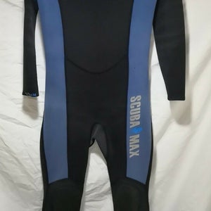 ScubaMax 3 / 2 mm Men's Full Wetsuit Scuba Dive Medium, MD, M 3mm, 2mm