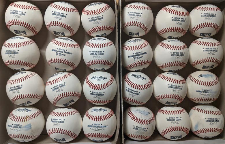 4 Dozen Used Rawlings Baseballs MLB/MILB