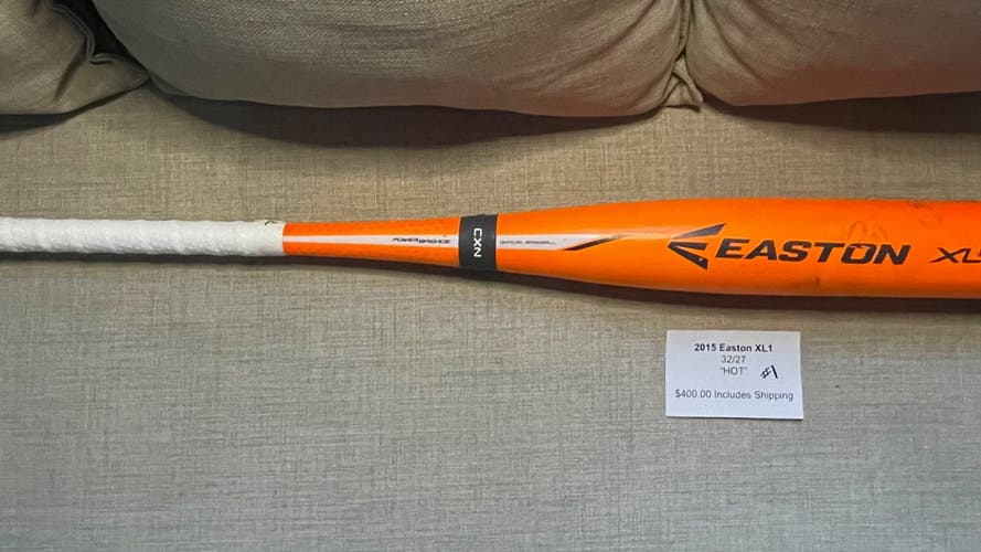 Used USSSA Certified 2015 Easton Composite XL1 Bat (-5) 27 oz 32"