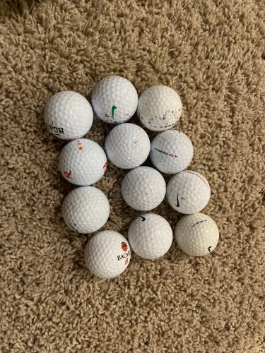 Used Nike 12 Pack (1 Dozen) Balls