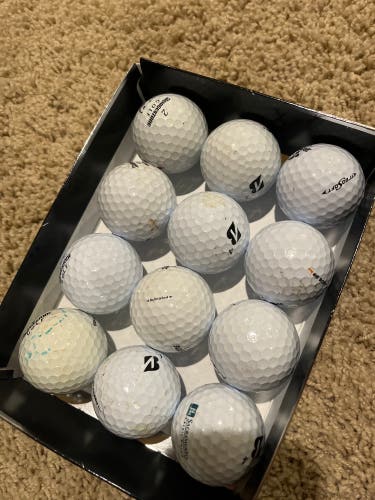 Used Bridgestone 12 Pack (1 Dozen) Balls
