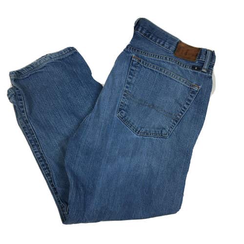 Lucky Brand 329 Classic Straight Medium Wash Denim Blue Jeans Men's 36x30