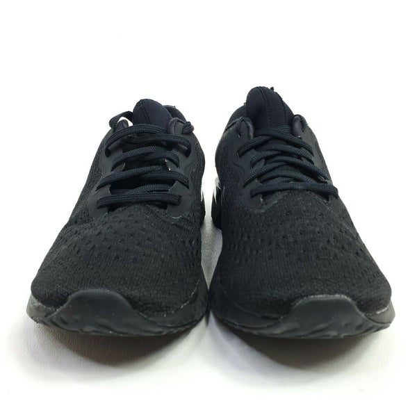Nike Odyssey React Flyknit Shoes Womens 7.5 Sneakers A09820-010 Black  Running
