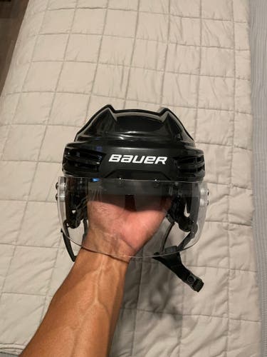 Used Large Bauer IMS 5.0 Helmet With Visor