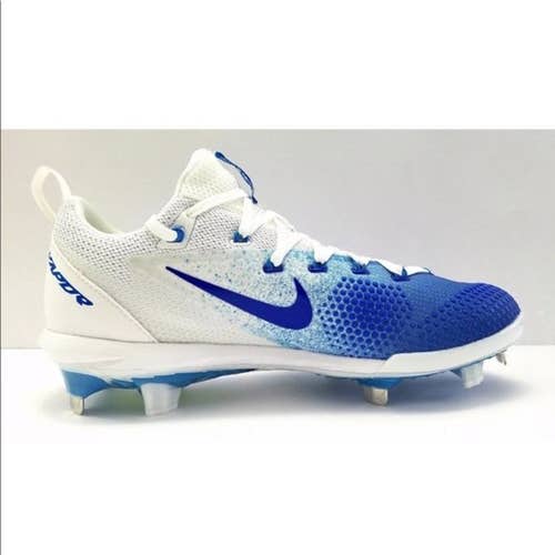 NIKE LUNARLON ULTRAFLY ELITE BASEBALL CLEATS MENS 11.5 M SPIKES SHOES METAL LOW