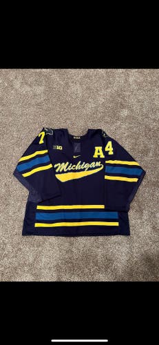Game Issued Boka Michigan Hockey Jersey