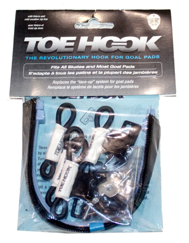 New Toe Hook Hockey Goalie Skates Pads tiedown system string complete set system