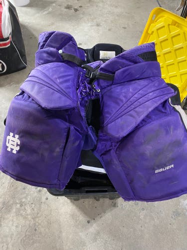 Used Large Bauer Pro Stock Supreme Hockey Goalie Pants
