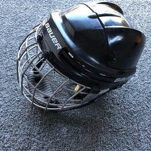 Bauer Small Black 4500 Helmet With Cage