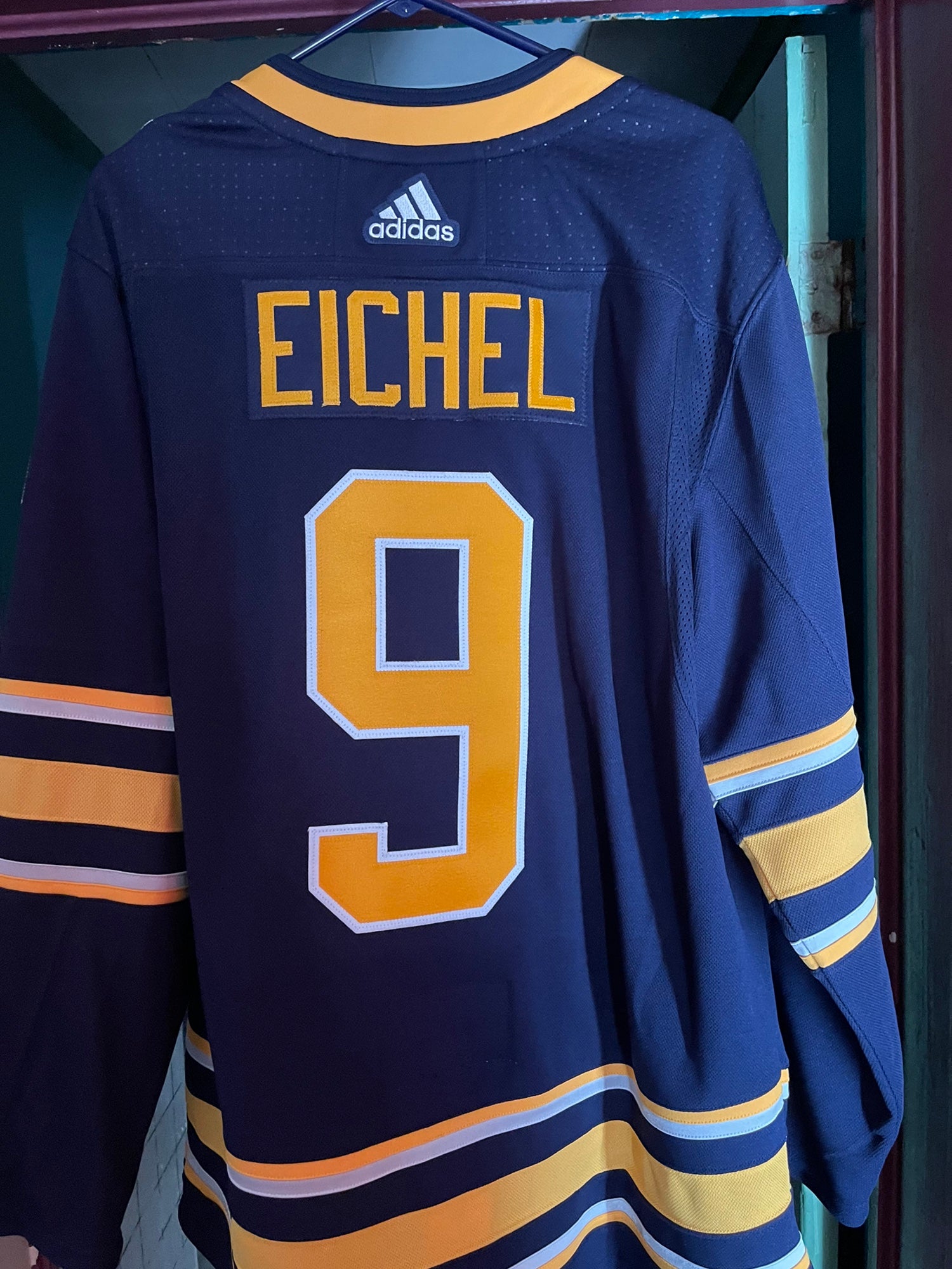 ANY NAME AND NUMBER BUFFALO SABRES 50TH ANNIVERSARY AUTHENTIC