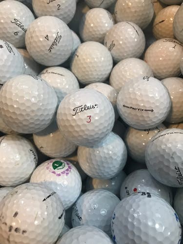 TITLEIST PROV1 and PROV1X GOLF BALLS 4 DOZEN 3A Grade