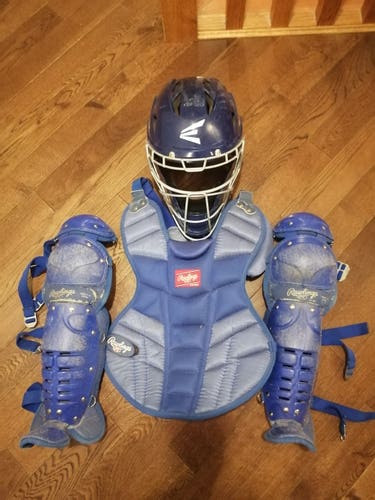 Used Rawlings Catcher's Set
