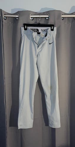 Nike Vapor Baseball Pants in Gray Mens Small