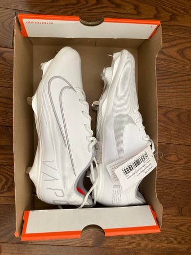 White Adult Men's New Size 11 (Women's 12) Metal Nike Lunar Vapor UltraFly Elite