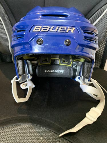 Adult Small Bauer Re-Akt 100 Helmet Royal Blue