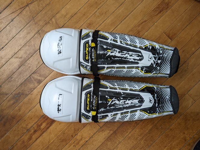 Used CCM Super Tacks Shin Pads