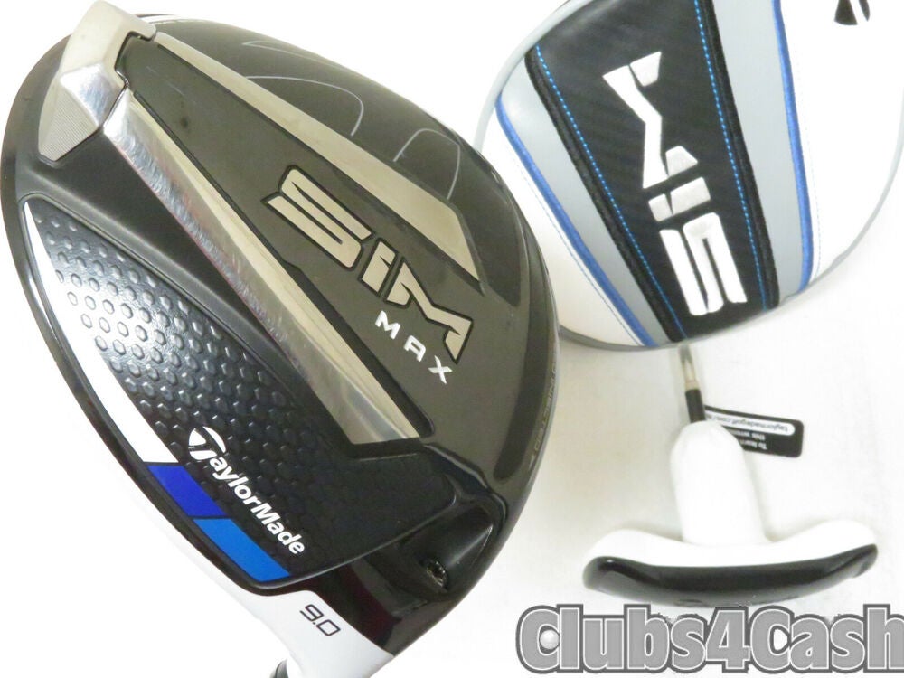 TaylorMade SIM MAX Driver 9° Fujikura Ventus Blue VeloCore 6-X +