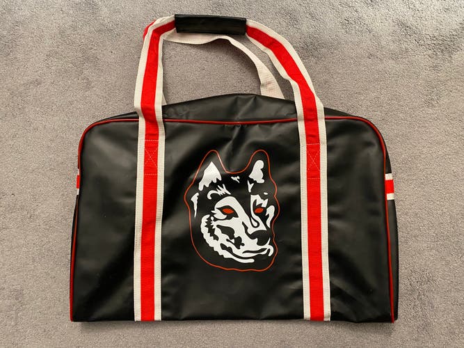 Northeastern University Pro Stock Warrior Hockey Coaches Bag, New