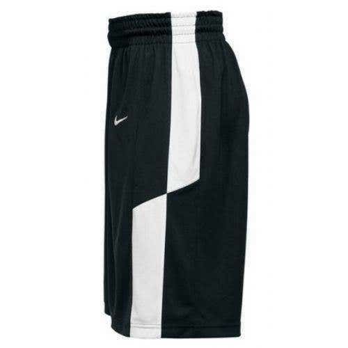 Nike Elite Franchise Basketball Short Men's Large Black White 802326