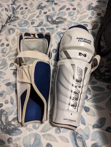 Used Bauer Nexus Classic Shin Pads