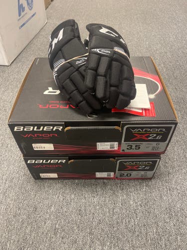 Junior Bauer Regular Width  Size 3.5 Vapor X2.6 Hockey Skates