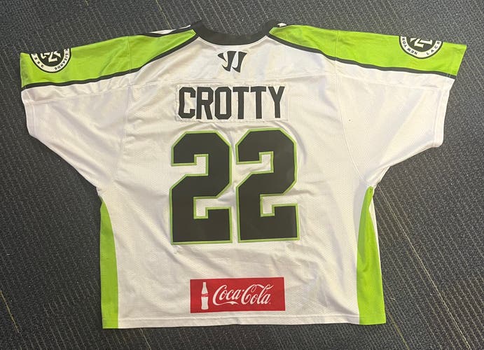 2015 NED CROTTY New York Lizard Game Worn Jersey