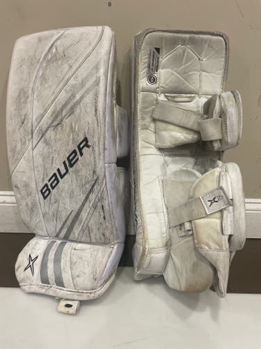 Used 24" Bauer Vapor 2X Goalie Leg Pads