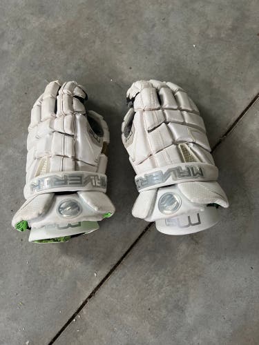 Slightly Used Maverik M4 Lacrosse Gloves