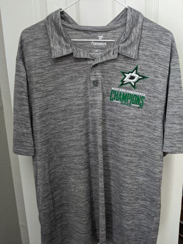 Dallas Stars 2020 Western Conference Champions Polo Shirt
