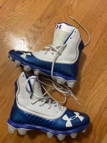 Blue Men's Molded Cleats Under Armour Cleats