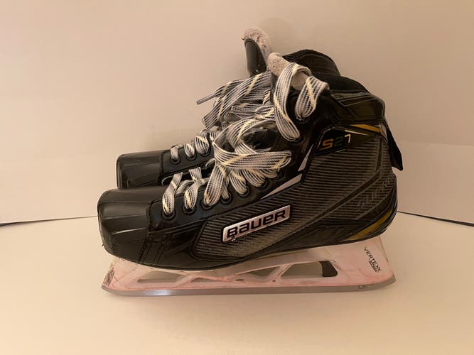 Senior Bauer Size 8.5D Supreme S27 Hockey Goalie Skates