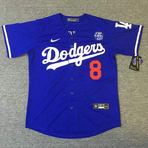 Los Angeles Dodgers Kobe Bryant 8 +24 Baseball jersey XL