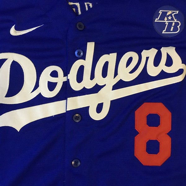 Los Angeles Dodgers Kobe Bryant 8 +24 Baseball jersey 3XL