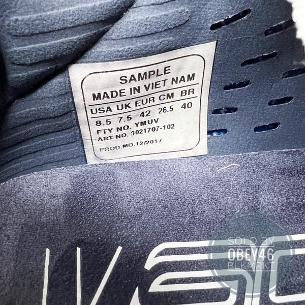 Rare 2017 Under Armour Curry 4 Low PE White Blue SAMPLE  display picture 2