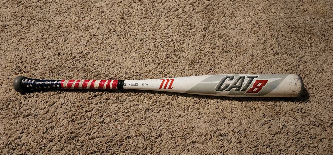 Used BBCOR Certified 2018 Marucci Alloy CAT 8 Bat (-3) 28 oz 31"
