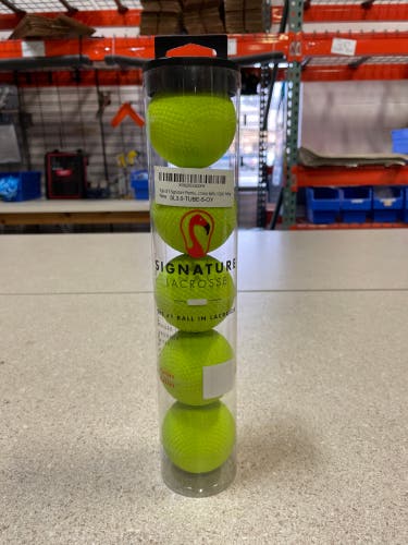New Signature Balls. Tube of 5 Balls.