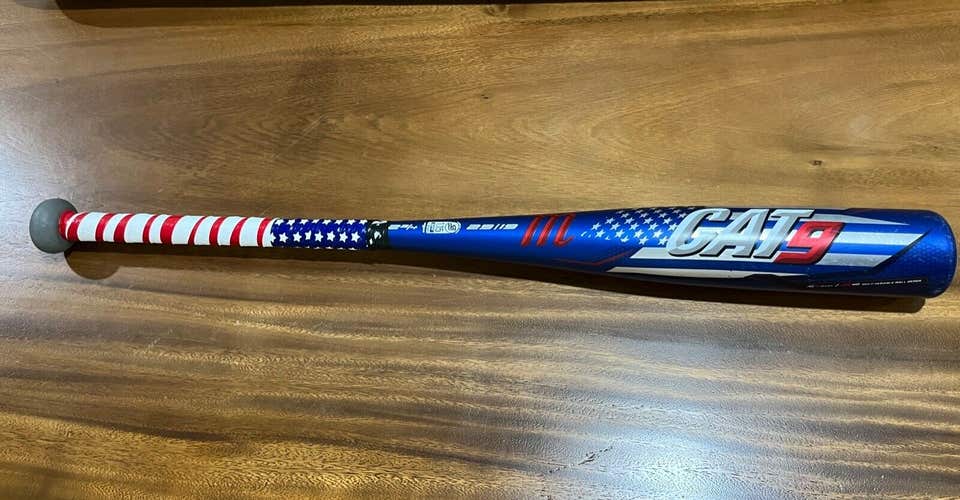 Used USSSA Certified 2021 Marucci Alloy Cat 9 Pastime Bat (-10) 19 oz 29"