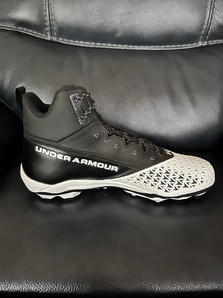 Black New Men's Size 14 (Women's 15) Molded Cleats Under Armour Low Cut