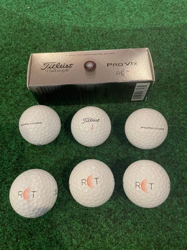 New Titleist 3 Pack Pro V1x RCT (Radar Capture Technology) Balls