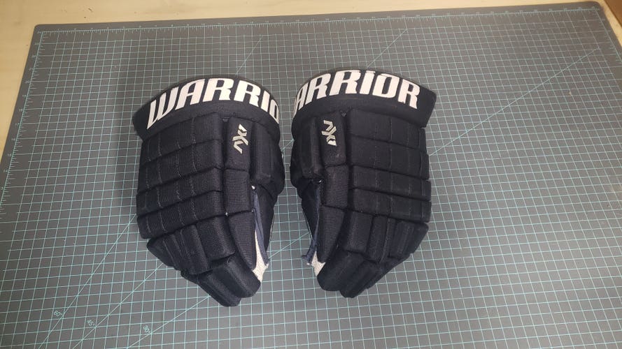 Warrior AX1 Pro Sergey Kostitsyn KHL Game Worn Gloves 14" Pro Stock