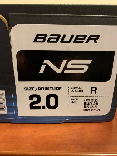 Youth Bauer Size 2 Ns Hockey Skates
