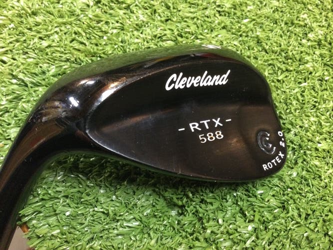 Men's Left Hand Wedge Flex Steel Shaft 588 RTX 2.0 Black Satin Wedge