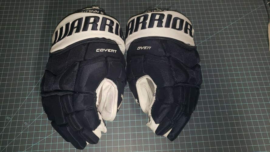Warrior Covert Sergey Kostitsyn KHL Dinamo Minsk Game Worn Ice Hockey Gloves