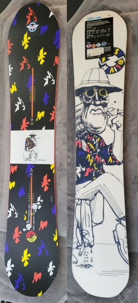 New Burton Custom Flying V Snowboard Freestyle Without Bindings Directional Twin