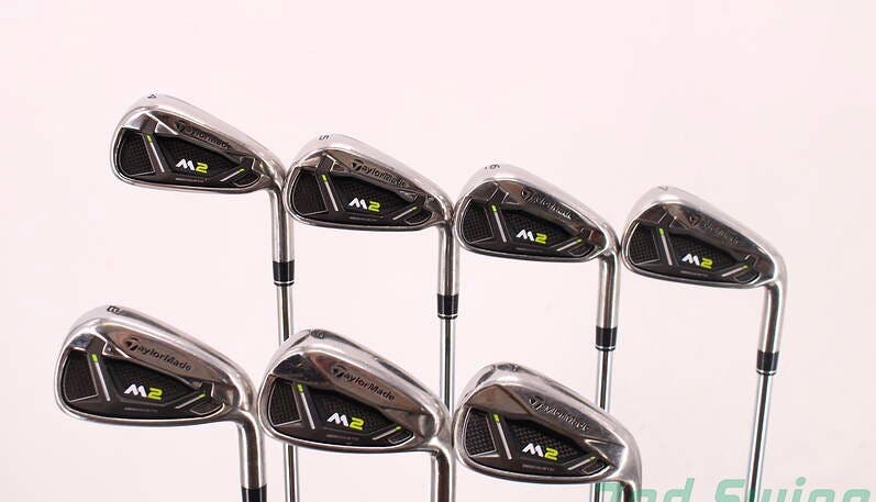 Taylormade M2 Iron Set 4-PW Stiff Flex Right Flex
